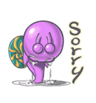 Kawaii Snail（個別スタンプ：9）