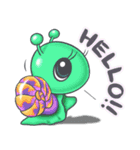 Kawaii Snail（個別スタンプ：14）