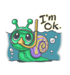 Kawaii Snail（個別スタンプ：17）