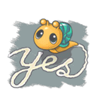 Kawaii Snail（個別スタンプ：18）