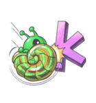 Kawaii Snail（個別スタンプ：19）