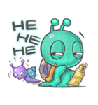 Kawaii Snail（個別スタンプ：23）