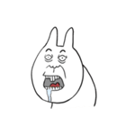 Expression White Rabbits 3（個別スタンプ：2）