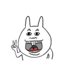 Expression White Rabbits 3（個別スタンプ：5）