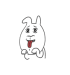 Expression White Rabbits 3（個別スタンプ：12）