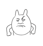 Expression White Rabbits 3（個別スタンプ：14）