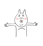 Expression White Rabbits 3（個別スタンプ：16）