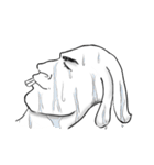 Expression White Rabbits 3（個別スタンプ：17）