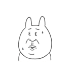 Expression White Rabbits 3（個別スタンプ：20）