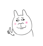 Expression White Rabbits 3（個別スタンプ：21）