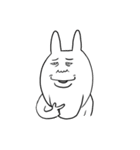 Expression White Rabbits 3（個別スタンプ：34）