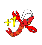 QQ shrimp life-two（個別スタンプ：6）