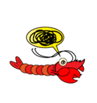 QQ shrimp life-two（個別スタンプ：40）