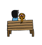 I will beside you（個別スタンプ：2）