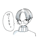 君の腕の中は世界一あたたかい場所（個別スタンプ：30）