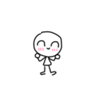 mr.cute - stickman（個別スタンプ：3）