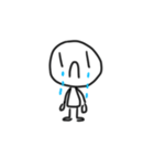 mr.cute - stickman（個別スタンプ：6）