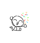 mr.cute - stickman（個別スタンプ：8）