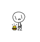 mr.cute - stickman（個別スタンプ：9）