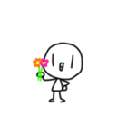 mr.cute - stickman（個別スタンプ：10）