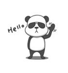 Panda with sunglasses-Obei（個別スタンプ：1）