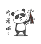 Panda with sunglasses-Obei（個別スタンプ：5）