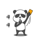 Panda with sunglasses-Obei（個別スタンプ：9）