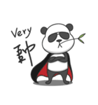 Panda with sunglasses-Obei（個別スタンプ：37）