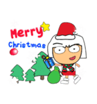 Keta.^^17Merry Christmas.（個別スタンプ：12）