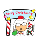 Keta.^^17Merry Christmas.（個別スタンプ：16）