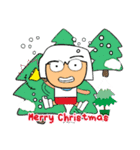 Keta.^^17Merry Christmas.（個別スタンプ：18）