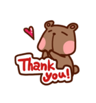 Small disappear bear（個別スタンプ：21）