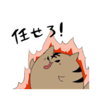 あごの曲がった猫（個別スタンプ：3）