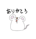 あごの曲がった猫（個別スタンプ：5）