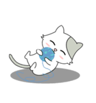 Gray Cat (KLA)（個別スタンプ：6）