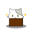 Gray Cat (KLA)（個別スタンプ：23）