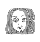 The anger of a girlfriend.（個別スタンプ：19）