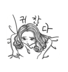 The anger of a girlfriend.（個別スタンプ：20）