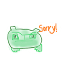 Line  fat  frog（個別スタンプ：5）