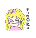 まりあってゆう姫（個別スタンプ：9）