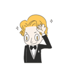 Hard Working Employee - Jack（個別スタンプ：1）