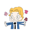 Hard Working Employee - Jack（個別スタンプ：3）