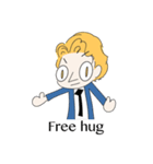 Hard Working Employee - Jack（個別スタンプ：5）