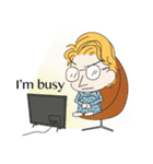 Hard Working Employee - Jack（個別スタンプ：8）