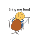 Hard Working Employee - Jack（個別スタンプ：10）