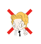Hard Working Employee - Jack（個別スタンプ：15）