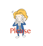 Hard Working Employee - Jack（個別スタンプ：21）