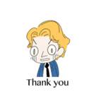 Hard Working Employee - Jack（個別スタンプ：29）