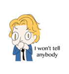 Hard Working Employee - Jack（個別スタンプ：33）