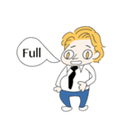 Hard Working Employee - Jack（個別スタンプ：35）